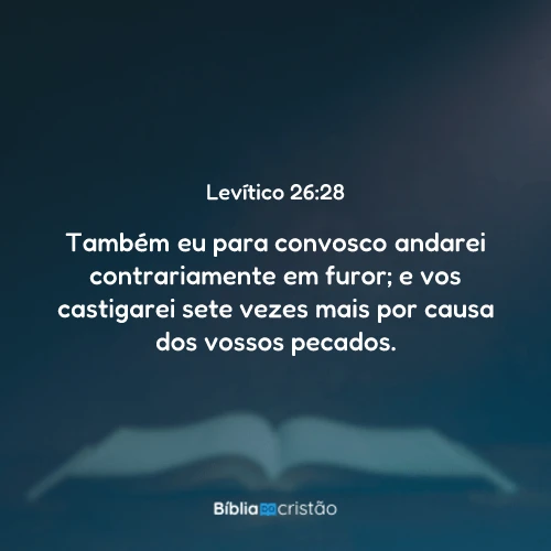 Levítico 26:28
