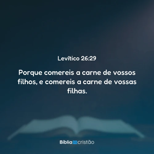 Levítico 26:29