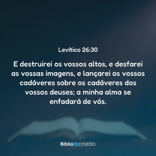 Levítico 26:30