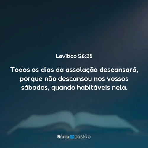 Levítico 26:35