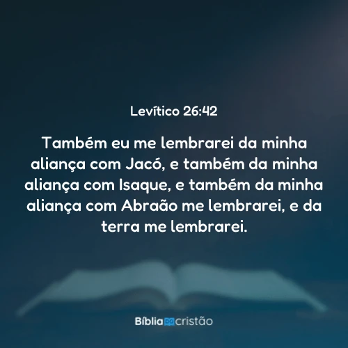 Levítico 26:42