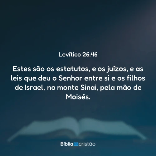 Levítico 26:46