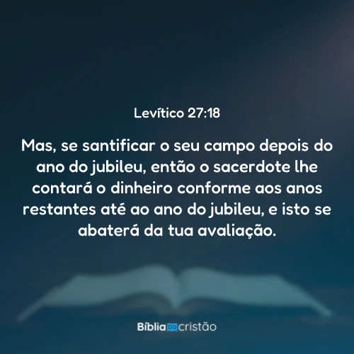 Levítico 27:18
