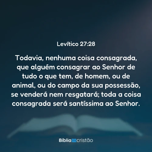 Levítico 27:28