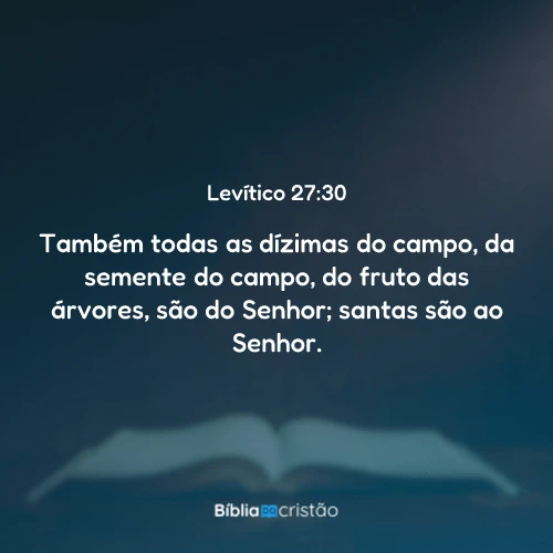 Levítico 27:30