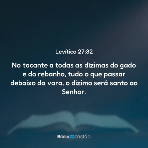 Levítico 27:32