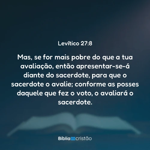 Levítico 27:8