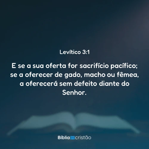 Levítico 3:1
