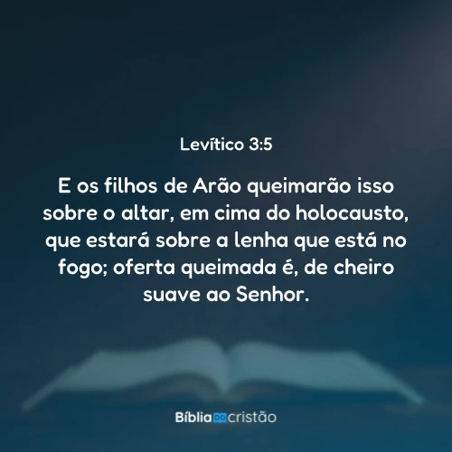 Levítico 3:5