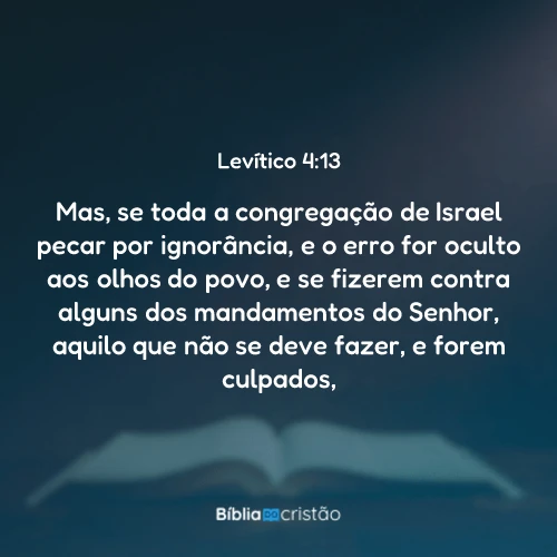 Levítico 4:13