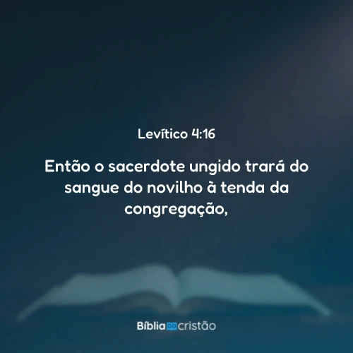 Levítico 4:16