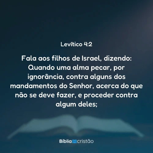 Levítico 4:2
