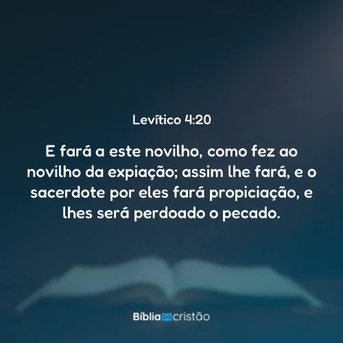 Levítico 4:20