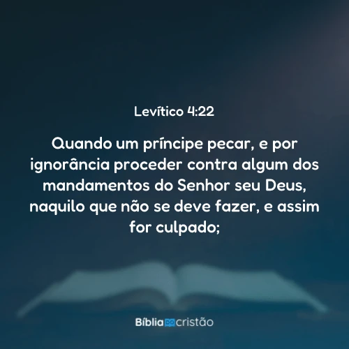 Levítico 4:22