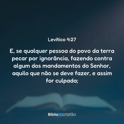 Levítico 4:27
