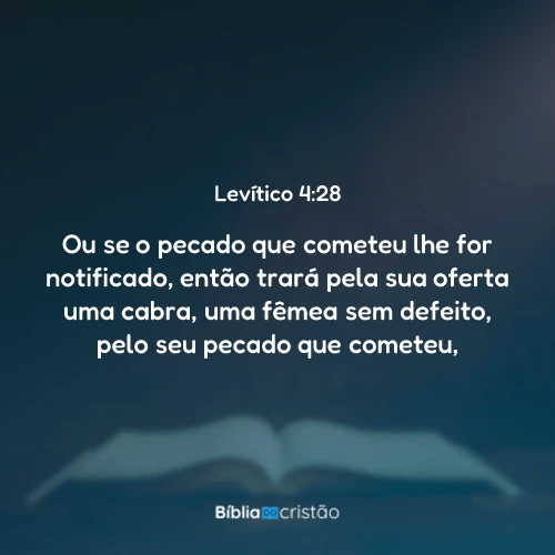 Levítico 4:28
