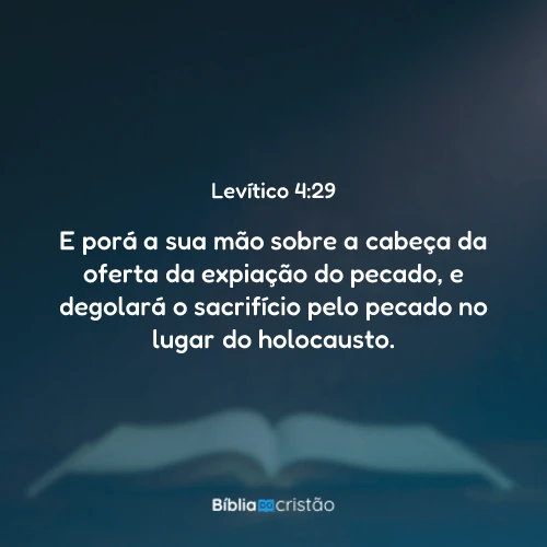 Levítico 4:29