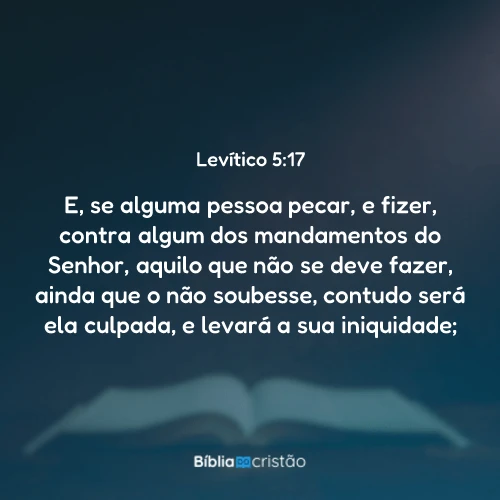 Levítico 5:17