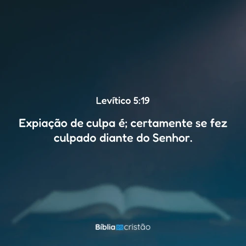 Levítico 5:19