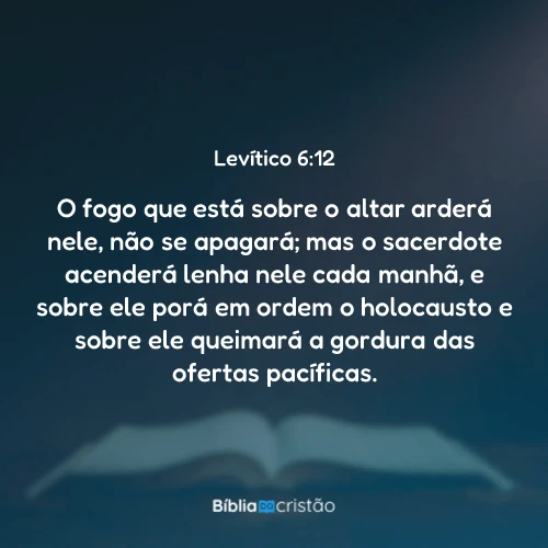Levítico 6:12