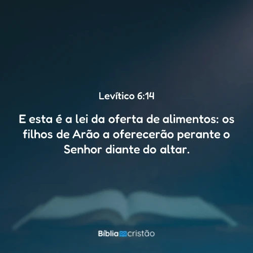 Levítico 6:14
