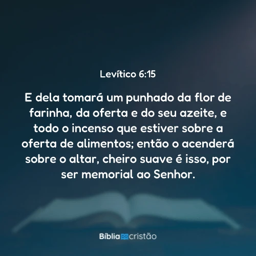 Levítico 6:15