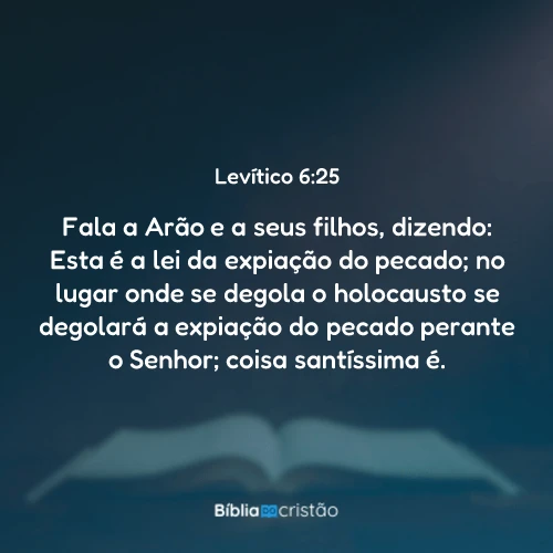 Levítico 6:25