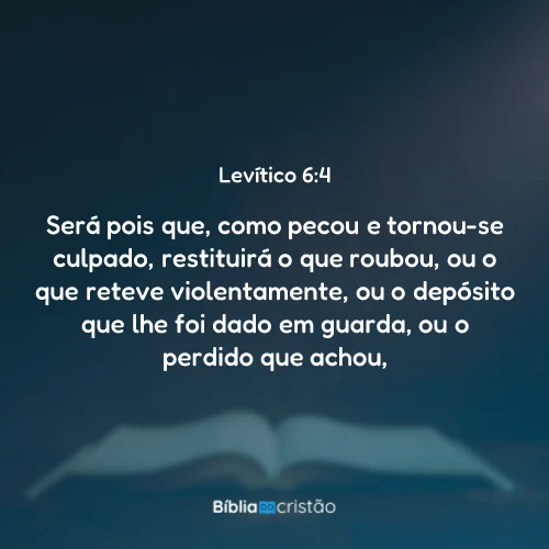 Levítico 6:4