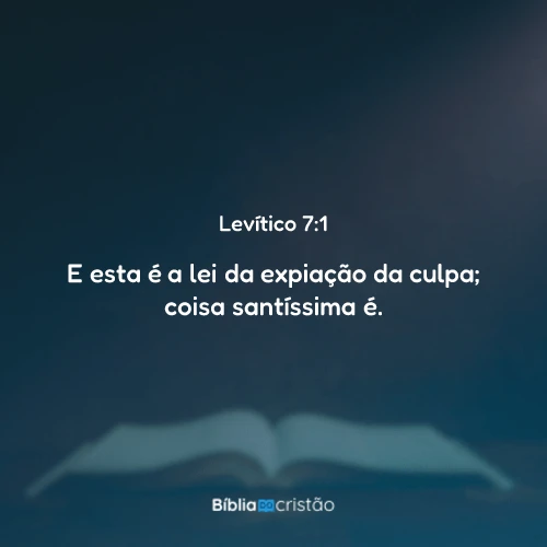 Levítico 7:1