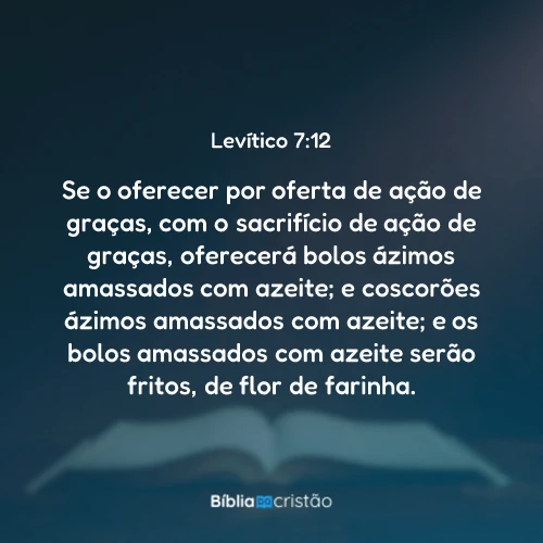 Levítico 7:12