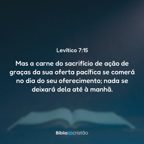 Levítico 7:15