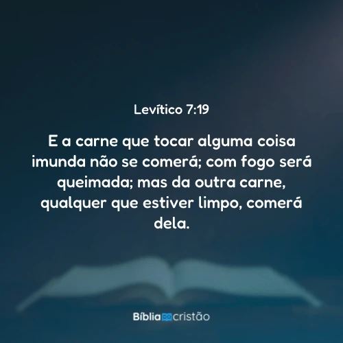 Levítico 7:19