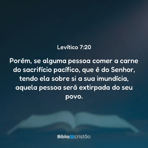 Levítico 7:20