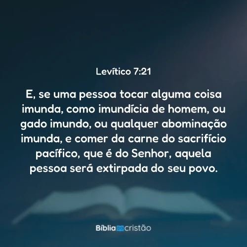 Levítico 7:21