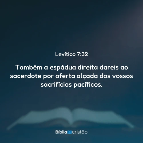 Levítico 7:32