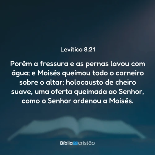 Levítico 8:21