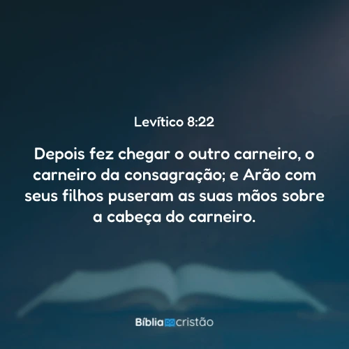Levítico 8:22