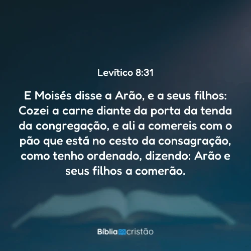 Levítico 8:31
