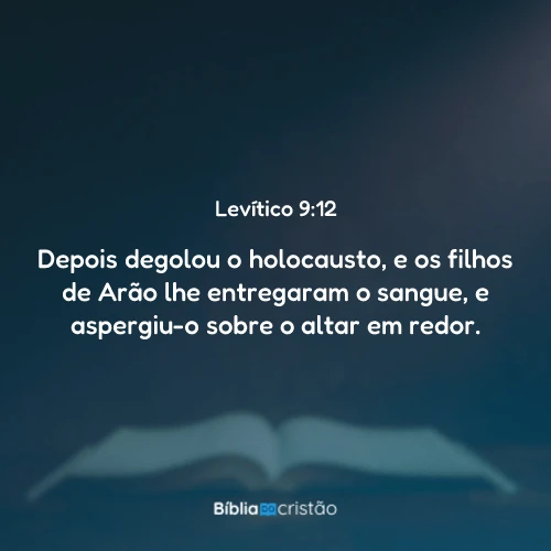 Levítico 9:12