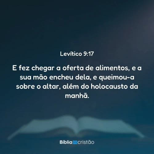 Levítico 9:17