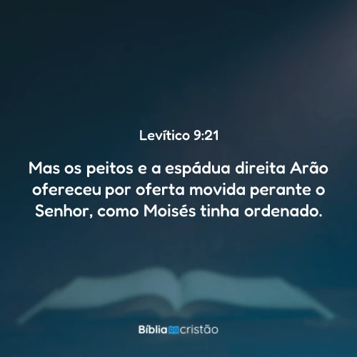 Levítico 9:21
