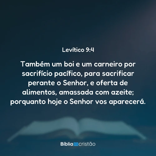 Levítico 9:4