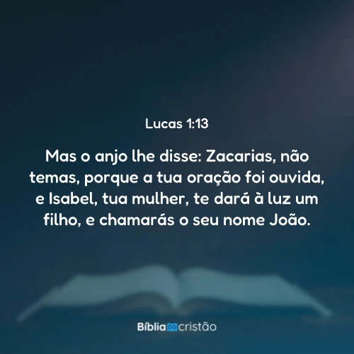 Lucas 1:13