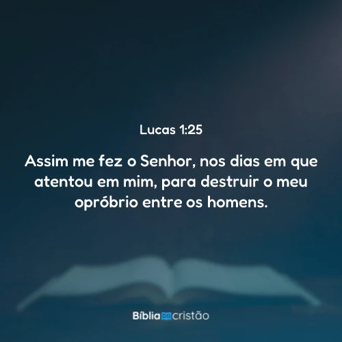 Lucas 1:25