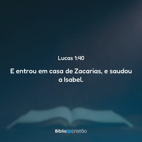 Lucas 1:40