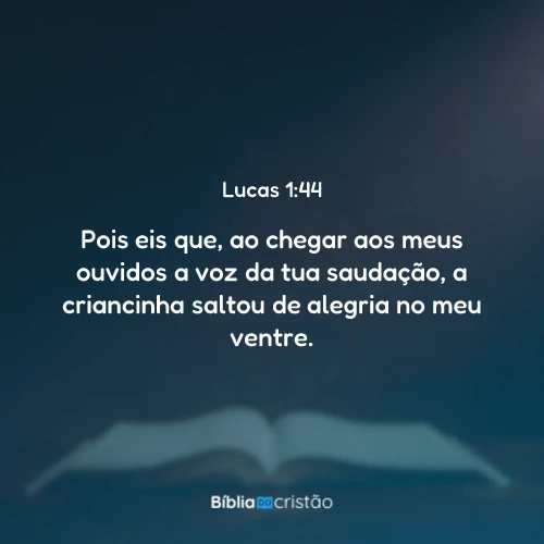 Lucas 1:44