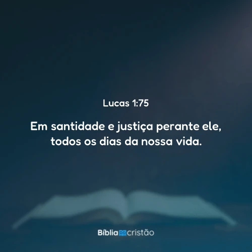 Lucas 1:75