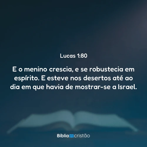Lucas 1:80