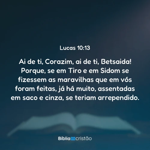 Lucas 10:13