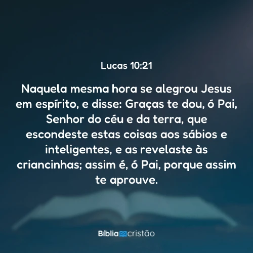 Lucas 10:21